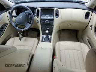 2017 Infiniti QX50 with VIN JN1BJ0RP8HM380881, listed as a Copart auction lot 74816544 with 0 mi miles and Salvage Title. Bid and sale history available at carsss.com. Image 8.