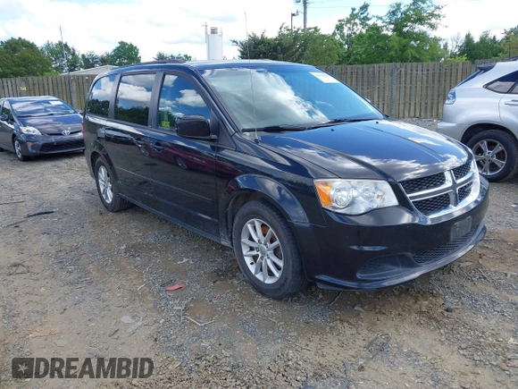 2013 Dodge Grand Caravan SXT with VIN 2C4RDGCG9DR563072, listed as a IAAI auction lot 42179166 with 211,008 mi miles and . Bid and sale history available at DreamBid. Image 1.