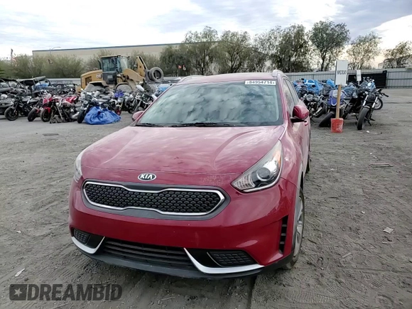 2017 Kia Niro FE with VIN KNDCB3LC8H5048181, listed as a Copart auction lot 84954714 with 83,664 mi miles and Salvage Title. Bid and sale history available at carsss.com. Image 11.