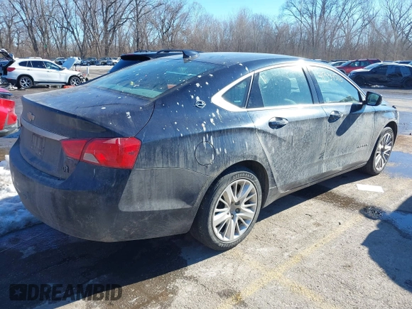 2017 Chevrolet Impala LS with VIN 2G11Z5S33H9134767, listed as a IAAI auction lot 41334516 with 195,762 mi miles and . Bid and sale history available at DreamBid. Image 4.