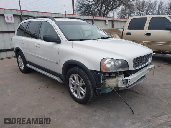 2005 Volvo XC90 with VIN YV1CZ852051198196, listed as a IAAI auction lot 41572567 with 154,881 mi miles and . Bid and sale history available at DreamBid. Image 1.