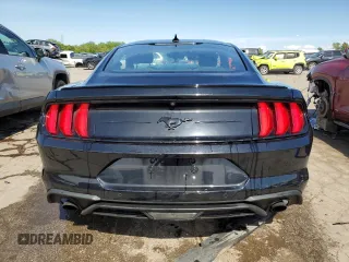 2021 Ford Mustang EcoBoost with VIN 1FA6P8TH4M5103605, listed as a Copart auction lot 58730594 with 63,996 mi miles and Salvage Title. Bid and sale history available at carsss.com. Image 6.