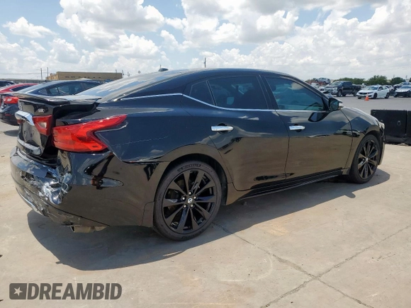 2016 Nissan Maxima SR with VIN 1N4AA6AP3GC448747, listed as a Copart auction lot 62556915 with 155,899 mi miles and Salvage title. Bid and sale history available at DreamBid. Image 3.