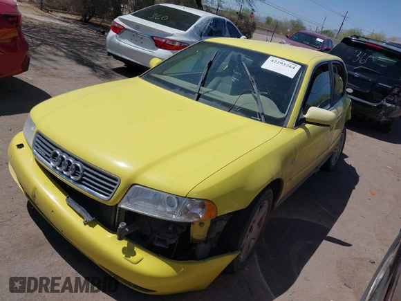 2001 Audi A4 with VIN WAUDH68D91A108484, listed as a IAAI auction lot 42293264 with 125,947 mi miles and . Bid and sale history available at DreamBid. Image 18.