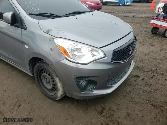 2020 Mitsubishi Mirage G4 ES with VIN ML32F3FJ4LHF07794, listed as a Copart auction lot 88760955 with 86,592 mi miles and Salvage Title. Bid and sale history available at carsss.com. Image 10.