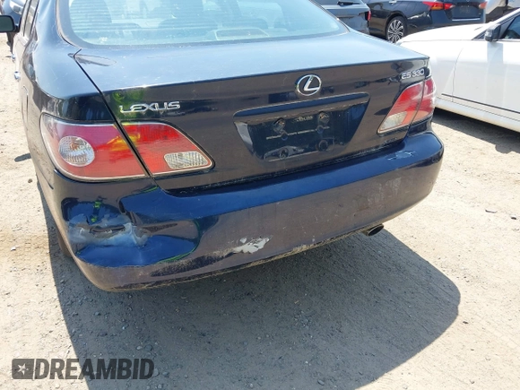 2004 Lexus ES 350 with VIN JTHBA30G245049065, listed as a IAAI auction lot 42724730 with 299,844 mi miles and . Bid and sale history available at DreamBid. Image 6.
