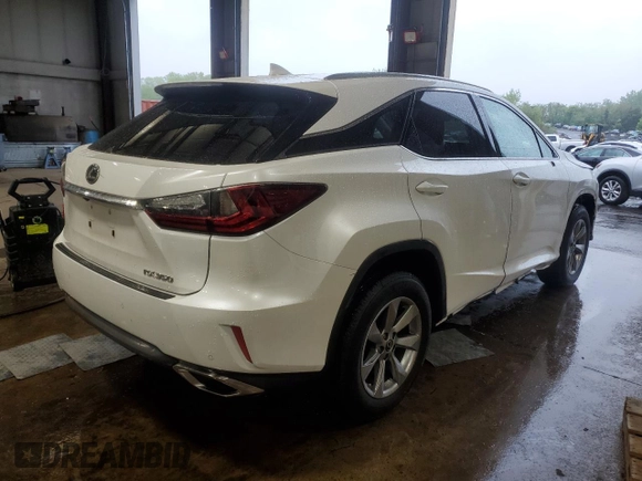 2019 Lexus RX 350 with VIN 2T2BZMCA0KC189263, listed as a Copart auction lot 56400705 with 9,577 mi miles and Salvage title. Bid and sale history available at DreamBid. Image 3.