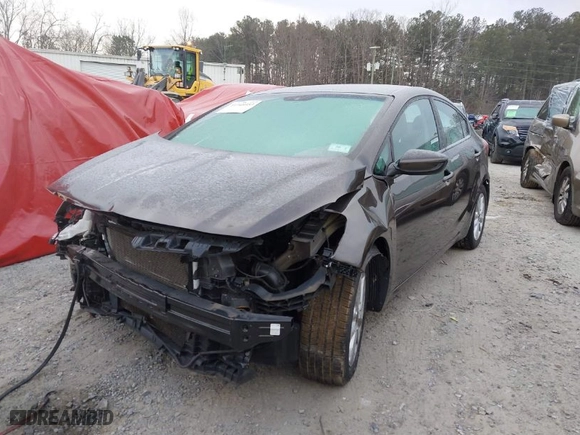 2017 Kia Forte S with VIN 3KPFL4A7XHE083959, listed as a IAAI auction lot 41348053 with NaN miles. Bid and sale history available at carsss.com. Image 2.