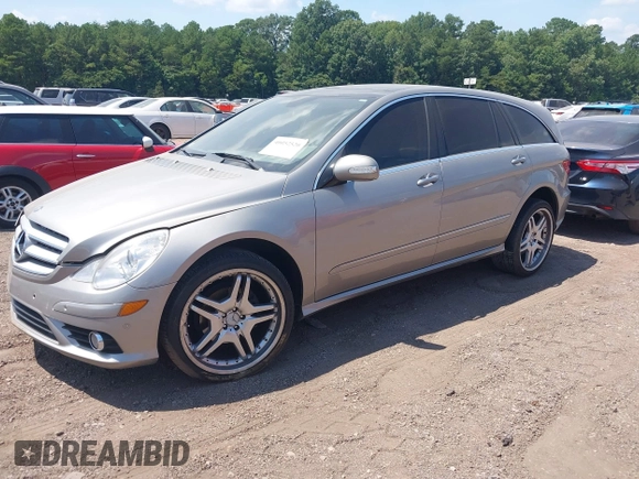 2008 Mercedes-Benz R 3.5L with VIN 4JGCB65E38A073203, listed as a IAAI auction lot 41711544 with 184,210 mi miles and . Bid and sale history available at DreamBid. Image 2.