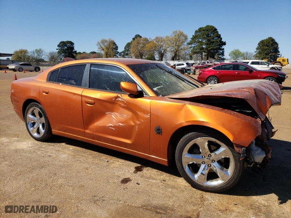 2011 Dodge Charger SE with VIN 2B3CL3CG5BH586502, listed as a Copart auction lot 50063595 with 174,311 mi miles and Salvage Title. Bid and sale history available at carsss.com. Image 4.