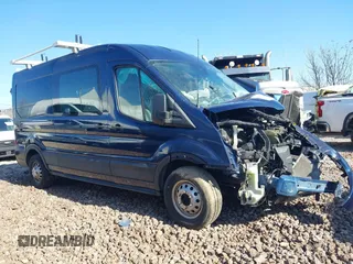 2020 Ford Transit with VIN 1FTBW9CG5LKB38291, listed as a IAAI auction lot 41660584 with 32,579 mi miles. Bid and sale history available at carsss.com. Image 14.