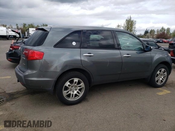 2008 Acura MDX with VIN 2HNYD282X8H523827, listed as a Copart auction lot 50609315 with 202,211 mi miles and Salvage Title. Bid and sale history available at DreamBid. Image 3.
