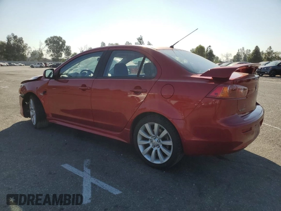 2009 Mitsubishi Lancer GTS with VIN JA3AU86W89U026093, listed as a Copart auction lot 69822654 with 159,845 mi miles and Salvage Title. Bid and sale history available at carsss.com. Image 2.