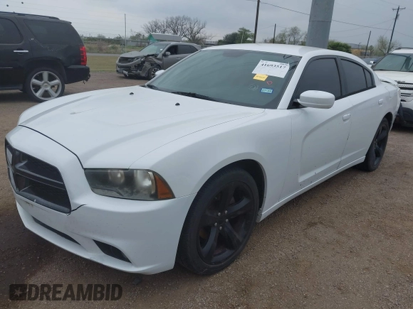 2014 Dodge Charger SXT with VIN 2C3CDXHG1EH122157, listed as a IAAI auction lot 41693517 with 191,095 mi miles and . Bid and sale history available at carsss.com. Image 2.