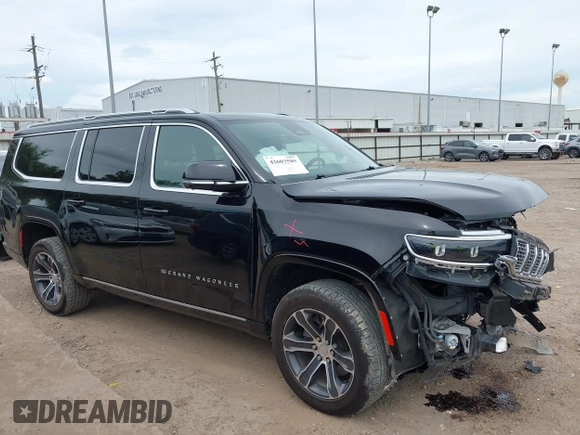 2024 Jeep Grand Wagoneer with VIN 1C4SJSEP3RS109884, listed as a IAAI auction lot 42603585 with 43,344 mi miles and . Bid and sale history available at DreamBid. Image 13.