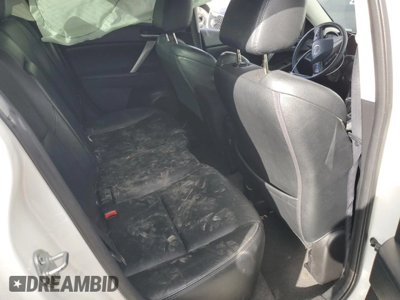 2011 Mazda 3 S Grand Touring with VIN JM1BL1W5XB1421441, listed as a Copart auction lot 89102245 with 189,890 mi miles and Salvage Title. Bid and sale history available at DreamBid. Image 10.