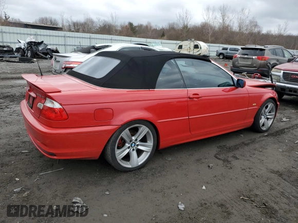 2002 BMW 3 Series 325Ci with VIN WBABS33472PG82078, listed as a Copart auction lot 45548635 with 99,970 mi miles and Clean Title. Bid and sale history available at carsss.com. Image 3.