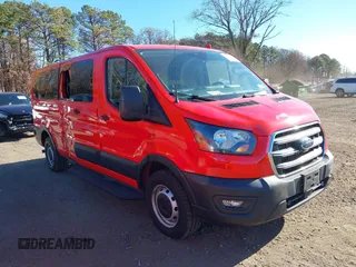 2020 Ford Transit Passenger XL with VIN 1FBAX2Y82LKB00491, listed as a IAAI auction lot 40889517 with 25,430 mi miles and . Bid and sale history available at DreamBid. Image 13.