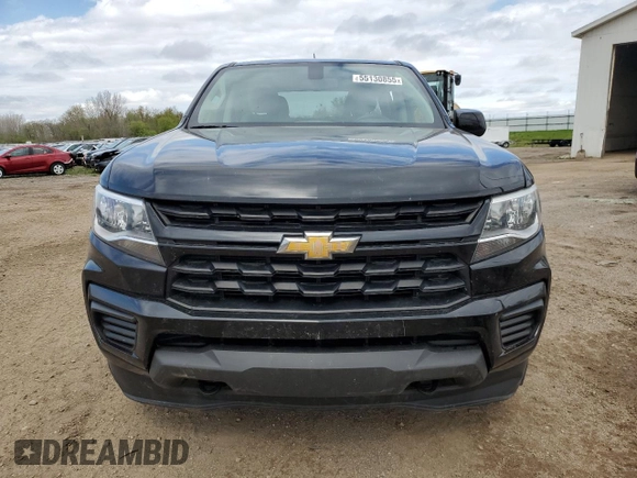 2021 Chevrolet Colorado 4WD Work Truck with VIN 1GCGTBEN4M1107560, listed as a Copart auction lot 55130855 with 65,567 mi miles and Non repairable. Bid and sale history available at DreamBid. Image 5.