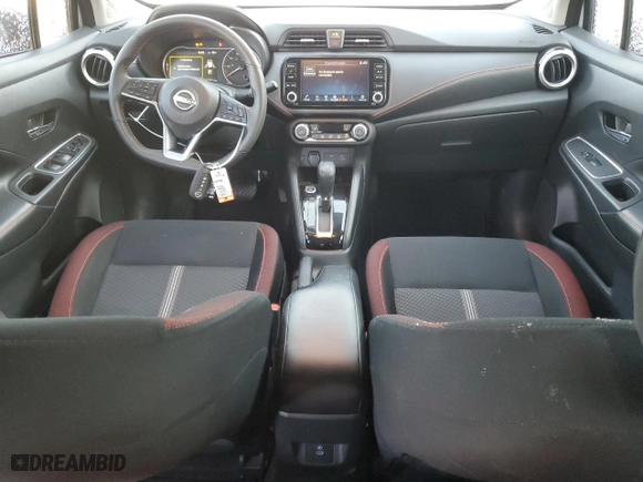 2023 Nissan Versa SR with VIN 3N1CN8FV4PL838385, listed as a Copart auction lot 87996765 with 36,755 mi miles and Salvage Title. Bid and sale history available at carsss.com. Image 8.