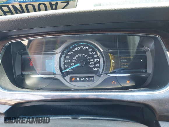2013 Ford Taurus Limited with VIN 1FAHP2F87DG101059, listed as a IAAI auction lot 42024526 with 105,668 mi miles and . Bid and sale history available at DreamBid. Image 7.