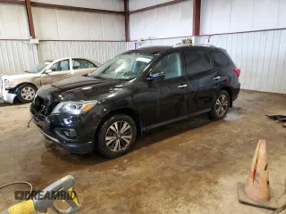 2017 Nissan Pathfinder SL with VIN 5N1DR2MM3HC914121, listed as a Copart auction lot 50707625 with 160,800 mi miles and Salvage Title. Bid and sale history available at DreamBid. Image 1.