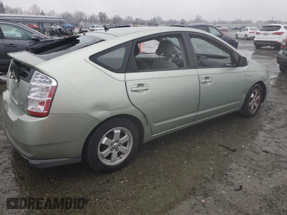 2006 Toyota Prius with VIN JTDKB20U467518629, listed as a Copart auction lot 43663975 with 0 mi miles and Salvage Title. Bid and sale history available at carsss.com. Image 3.