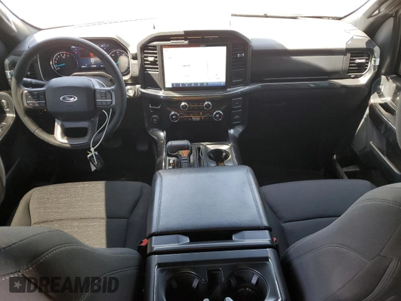 2021 Ford F-150 XL with VIN 1FTEW1C83MKD01786, listed as a Copart auction lot 60635105 with 93,861 mi miles and Salvage title. Bid and sale history available at DreamBid. Image 8.