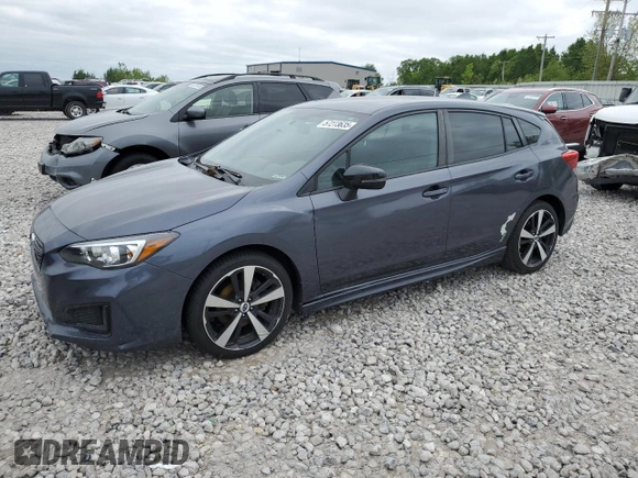 2017 Subaru Impreza Special Sports with VIN 4S3GTAM66H3733769, listed as a Copart auction lot 57273635 with 156,836 mi miles and Clean title. Bid and sale history available at DreamBid. Image 1.