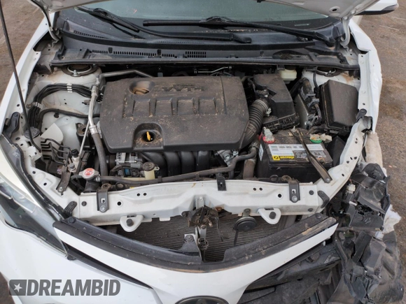 2019 Toyota Corolla L z VIN 5YFBURHE5KP888612, wystawiony jako Copart lot #57458885 z przebiegiem 109 680 mil mil oraz Szkoda całkowita • Salvage title. Historia ofert i sprzedaży dostępna na DreamBid. Obrazek 11.