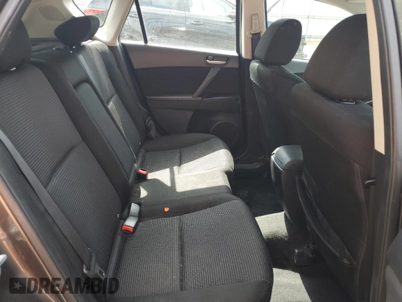 2013 Mazda 3 i Touring with VIN JM1BL1LP2D1757240, listed as a Copart auction lot 59246835 with 92,370 mi miles and Salvage title. Bid and sale history available at DreamBid. Image 11.