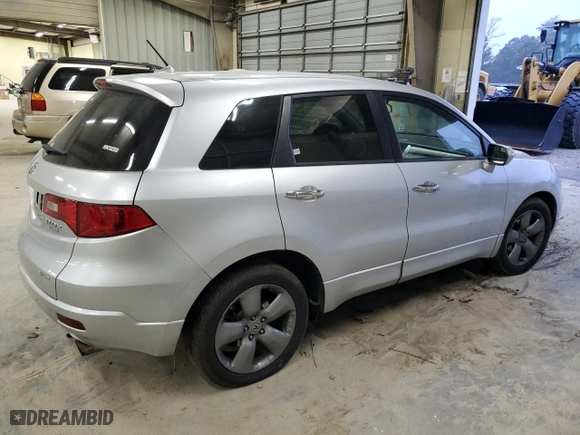 2007 Acura RDX with VIN 5J8TB18257A002545, listed as a Copart auction lot 89092305 with 182,051 mi miles and Salvage Title. Bid and sale history available at carsss.com. Image 3.