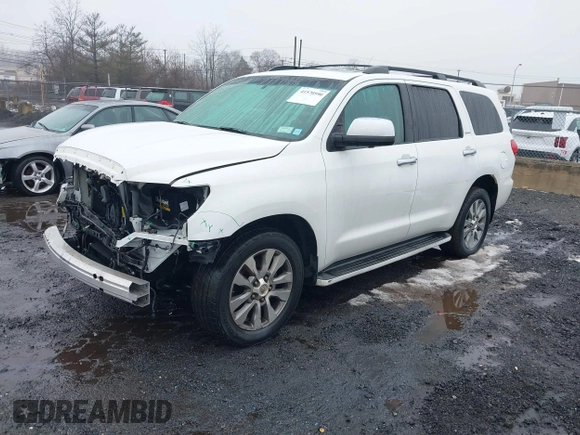 2016 Toyota Sequoia Limited with VIN 5TDJY5G18GS140071, listed as a IAAI auction lot 41570590 with 76,774 mi miles. Bid and sale history available at carsss.com. Image 17.