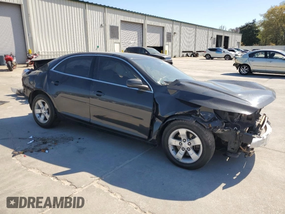 2015 Chevrolet Malibu LS with VIN 1G11B5SL7FF277343, listed as a Copart auction lot 50810405 with 192,075 mi miles and Salvage Title. Bid and sale history available at DreamBid. Image 4.