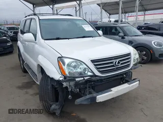 2006 Lexus GX 470 with VIN JTJBT20X060113669, listed as a IAAI auction lot 42171204 with 102,087 mi miles and . Bid and sale history available at DreamBid. Image 1.