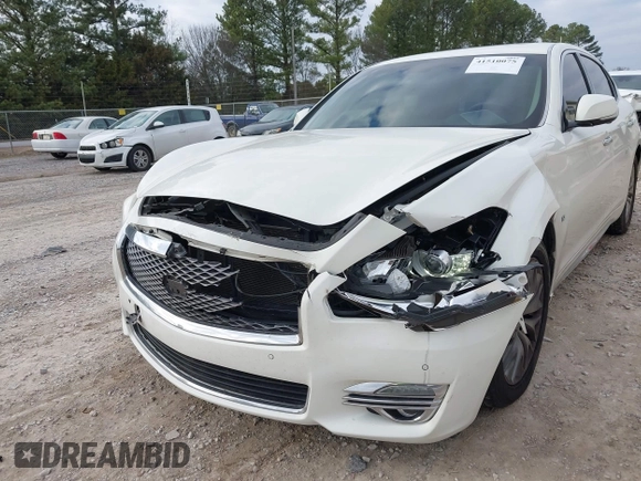 2015 Infiniti Q70 with VIN JN1BY1PP5FM601628, listed as a IAAI auction lot 41510075 with 102,363 mi miles and . Bid and sale history available at DreamBid. Image 6.