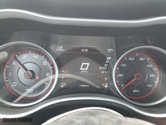 2016 Dodge Charger SXT with VIN 2C3CDXHGXGH126243, listed as a Copart auction lot 47204555 with 113,966 mi miles and Salvage Title. Bid and sale history available at carsss.com. Image 9.