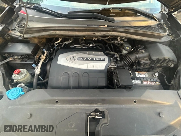 2008 Acura MDX with VIN 2HNYD28228H507332, listed as a Copart auction lot 54994765 with 221,948 mi miles and Salvage Title. Bid and sale history available at DreamBid. Image 7.