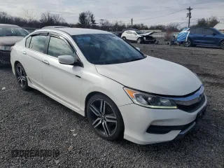 2017 Honda Accord Sedan Sport with VIN 1HGCR2F5XHA308141, listed as a Copart auction lot 47665725 with 98,629 mi miles and Salvage Title. Bid and sale history available at carsss.com. Image 4.