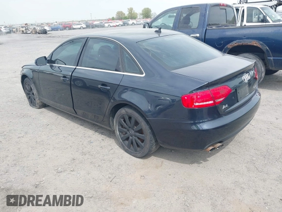 2012 Audi A4 2.0T Premium with VIN WAUAFAFL3CN019768, listed as a IAAI auction lot 41901704 with 169,637 mi miles. Bid and sale history available at carsss.com. Image 3.