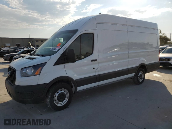 2023 Ford Transit Cargo with VIN 1FTBW3X8XPKA06827, listed as a Copart auction lot 75888424 with 193,567 mi miles and Clean Title. Bid and sale history available at carsss.com. Image 1.