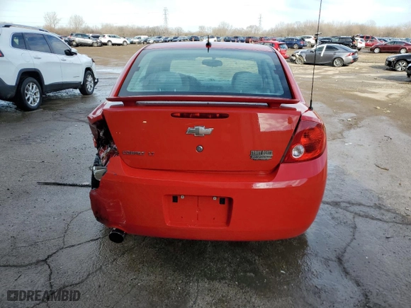 2010 Chevrolet Cobalt LT w/2LT with VIN 1G1AF5F57A7198936, listed as a Copart auction lot 44399345 with 129,973 mi miles and Salvage Title. Bid and sale history available at carsss.com. Image 6.