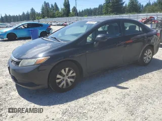 2012 Honda Civic LX z VIN 2HGFB2F5XCH604711, wystawiony jako Copart lot #60467405 z przebiegiem 188 363 mil mil oraz Szkoda całkowita • Salvage title. Historia ofert i sprzedaży dostępna na DreamBid. Obrazek 1.