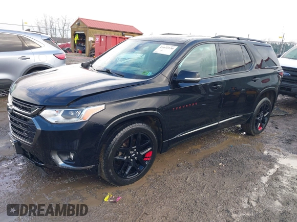 2019 Chevrolet Traverse Premier with VIN 1GNEVKKW3KJ281770, listed as a IAAI auction lot 41632230 with 92,850 mi miles. Bid and sale history available at carsss.com. Image 17.