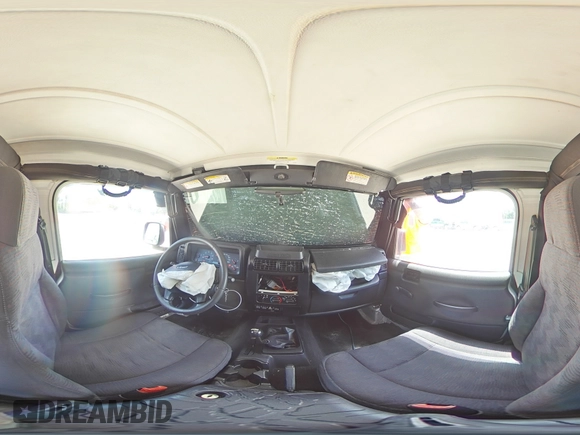 2005 Jeep Wrangler Sport z VIN 1J4FA49S75P324462, wystawiony jako Copart lot #59818995 z przebiegiem 183 558 mil mil oraz Nie do naprawy • Non repairable. Historia ofert i sprzedaży dostępna na DreamBid. Obrazek 14.