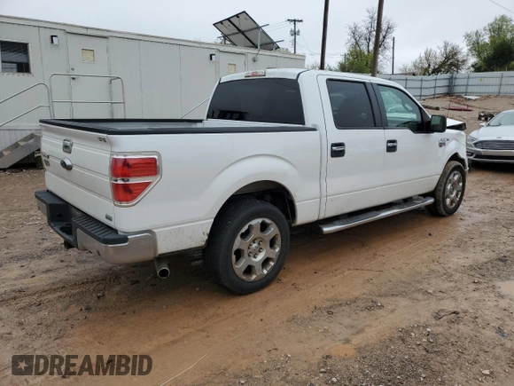 2010 Ford F-150 XL with VIN 1FTFW1CVXAFC29578, listed as a Copart auction lot 50214125 with 203,410 mi miles and Salvage Title. Bid and sale history available at carsss.com. Image 3.