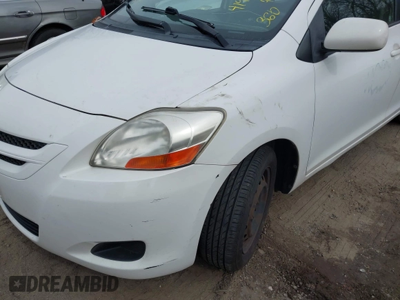 2008 Toyota Yaris with VIN JTDBT923681208403, listed as a IAAI auction lot 41944498 with 185,352 mi miles and . Bid and sale history available at DreamBid. Image 6.