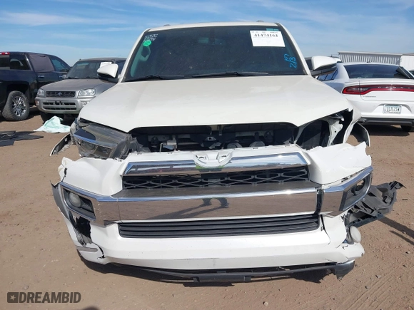 2017 Toyota 4Runner SR5 with VIN JTEBU5JR6H5464735, listed as a IAAI auction lot 41474161 with 171,394 mi miles. Bid and sale history available at carsss.com. Image 6.