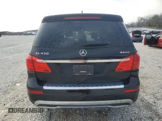 2016 Mercedes-Benz GL with VIN 4JGDF6EE6GA692711, listed as a Copart auction lot 45562365 with 0 mi miles and Salvage Title. Bid and sale history available at carsss.com. Image 6.