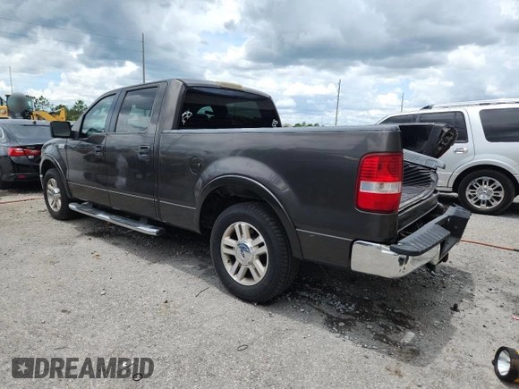 2006 Ford F-150 XLT с VIN 1FTPW12V26FB16690, выставлен на аукционе Copart как лот 59291155 с пробегом 118 273 миль миль и Списание • Salvage title. История ставок и продаж доступна на DreamBid. Изображение 2.